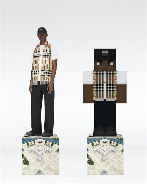 minecraft burberry scarf|burberry minecraft clothes.